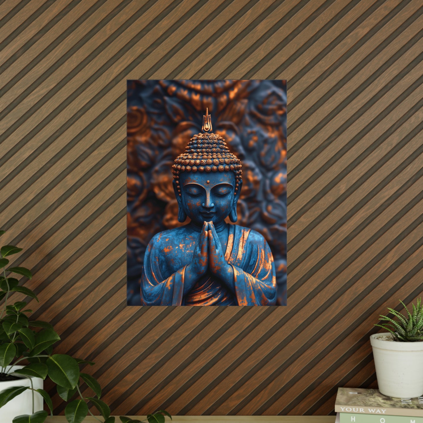 Photopaper Posters - The Graceful Bronze Buddha