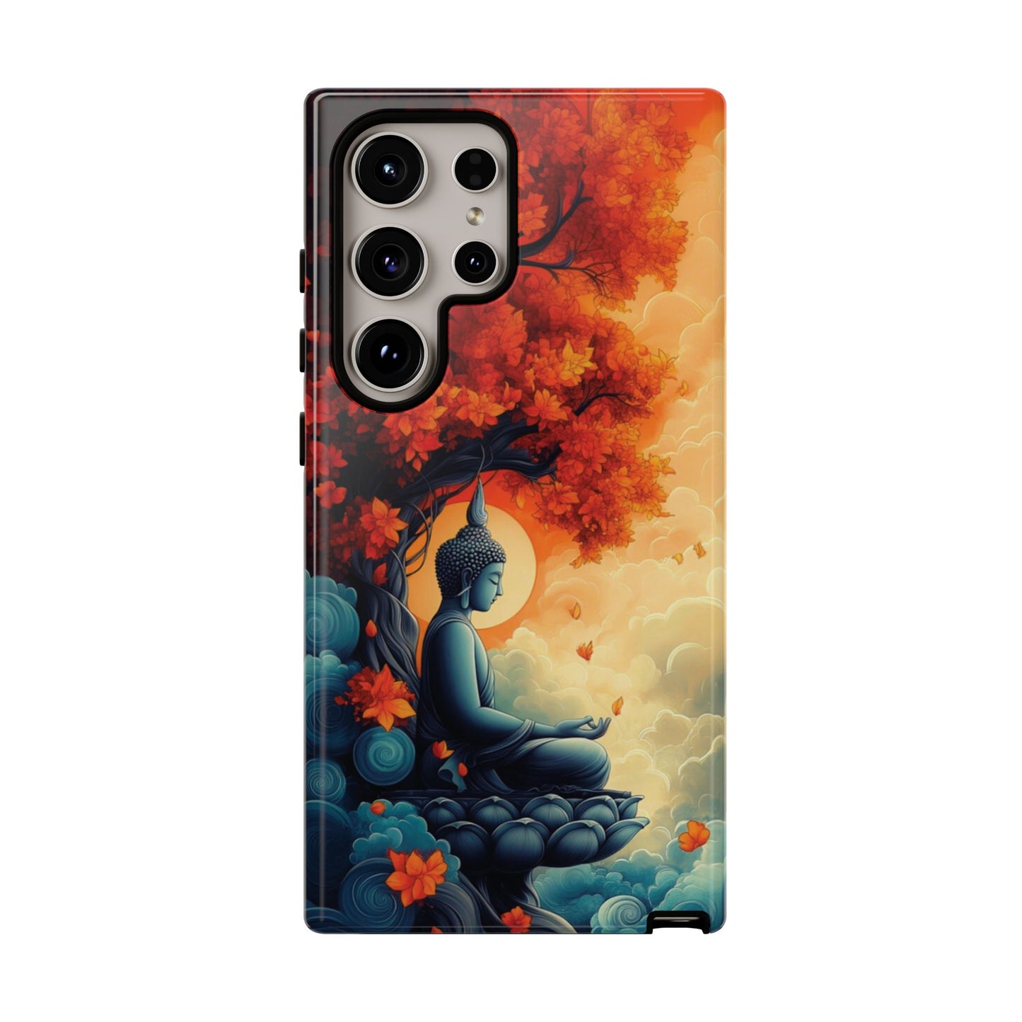 Samsung Galaxy - Tough Case - Tranquil Autumn Bloom