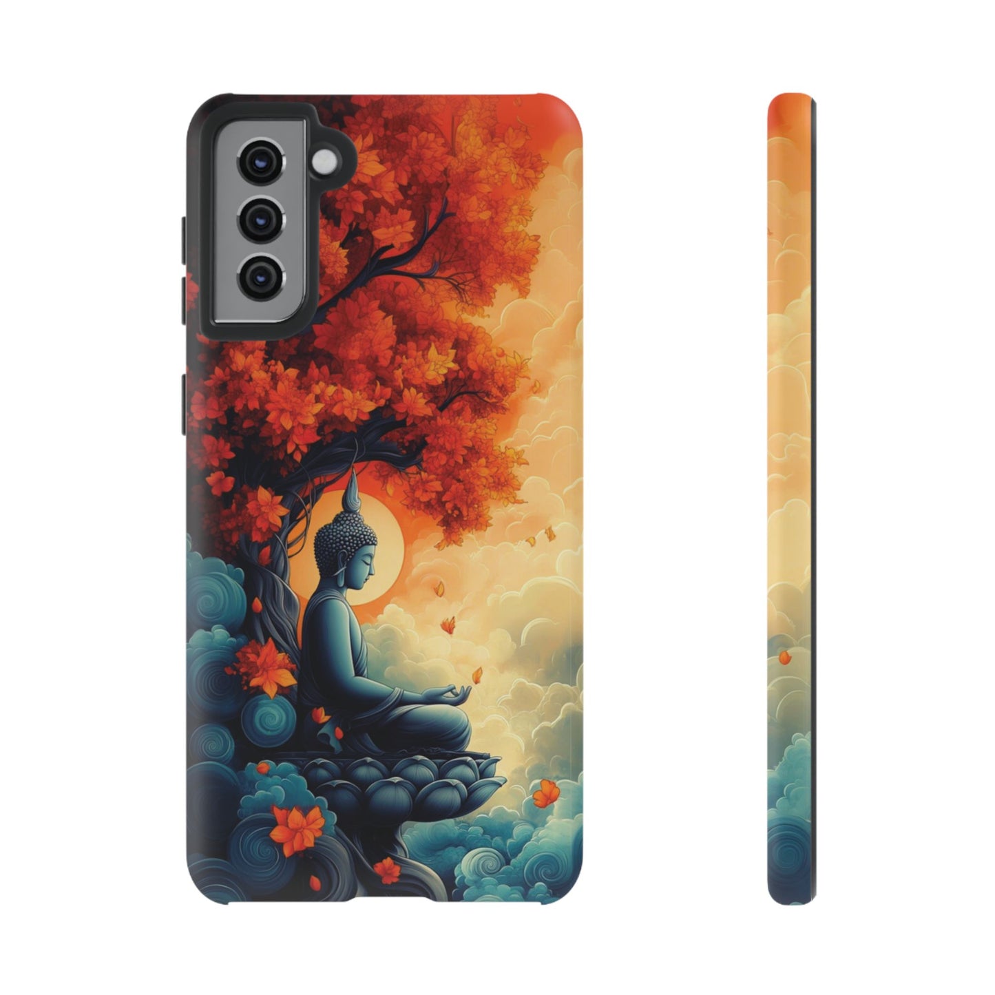 Samsung Galaxy - Tough Case - Tranquil Autumn Bloom