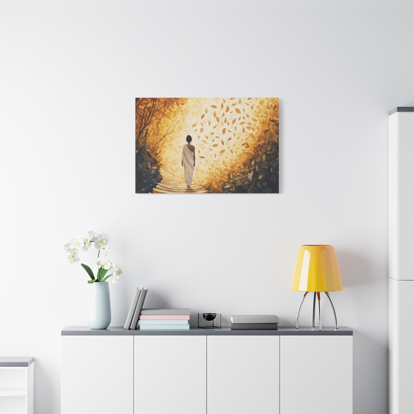 Matte Canvas, Stretched, 1.25" - Winds of Change and Stillness