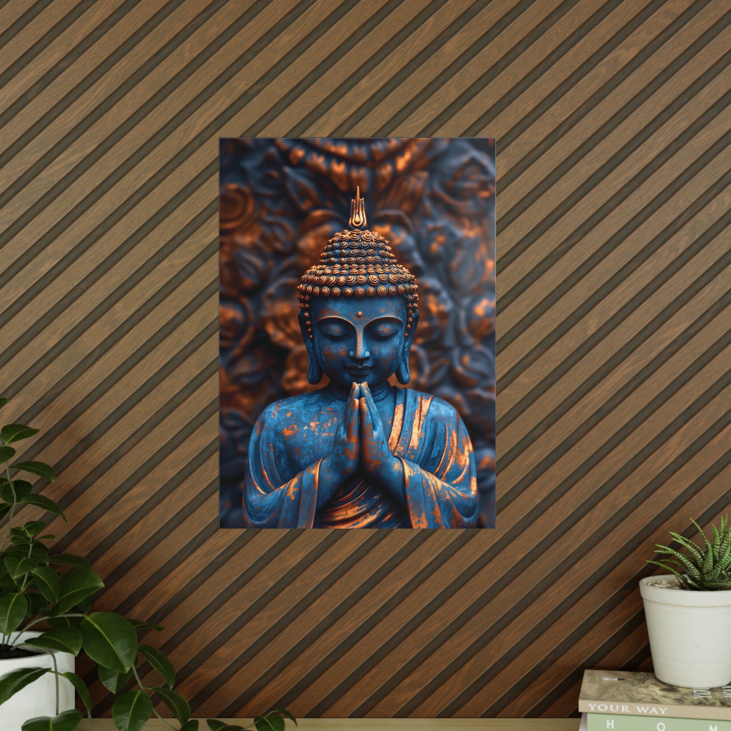 Photopaper Posters - The Graceful Bronze Buddha