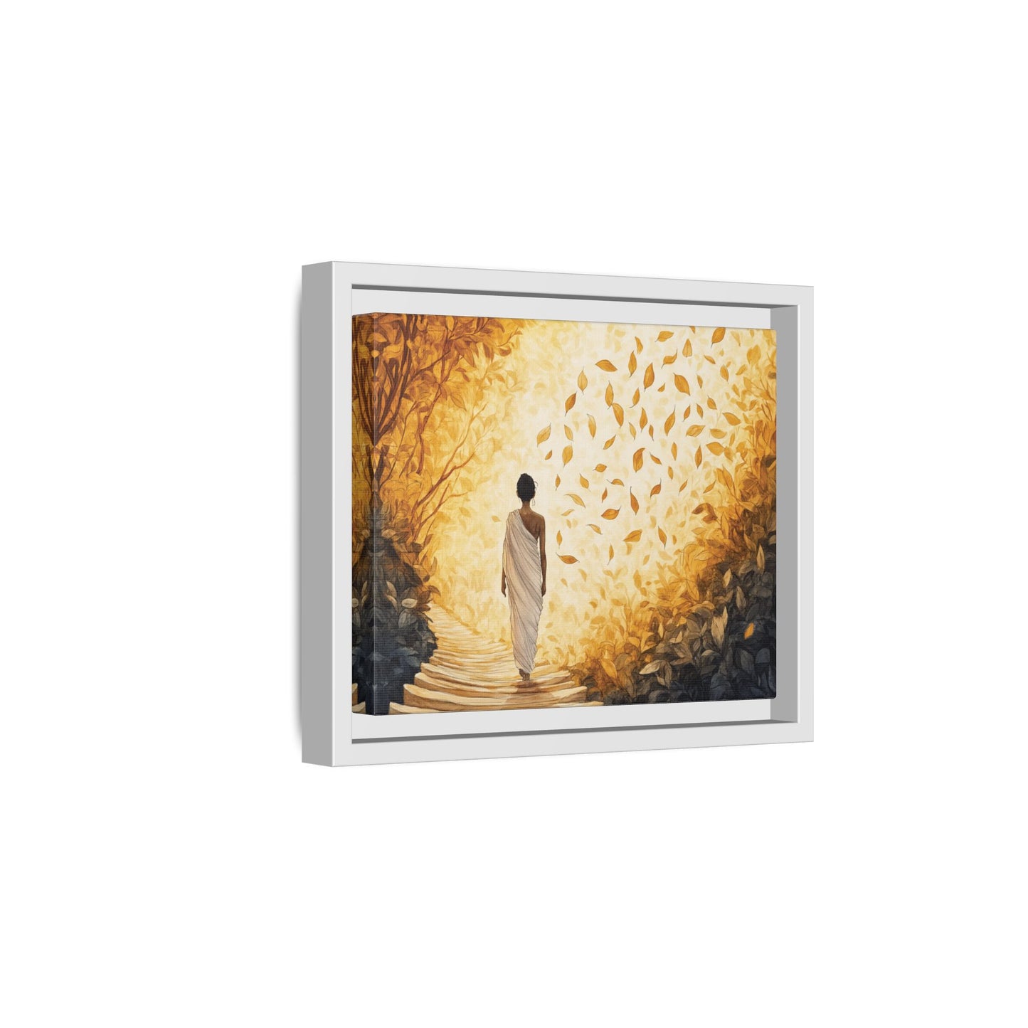 Matte Canvas, Framed - Winds of Change and Stillness