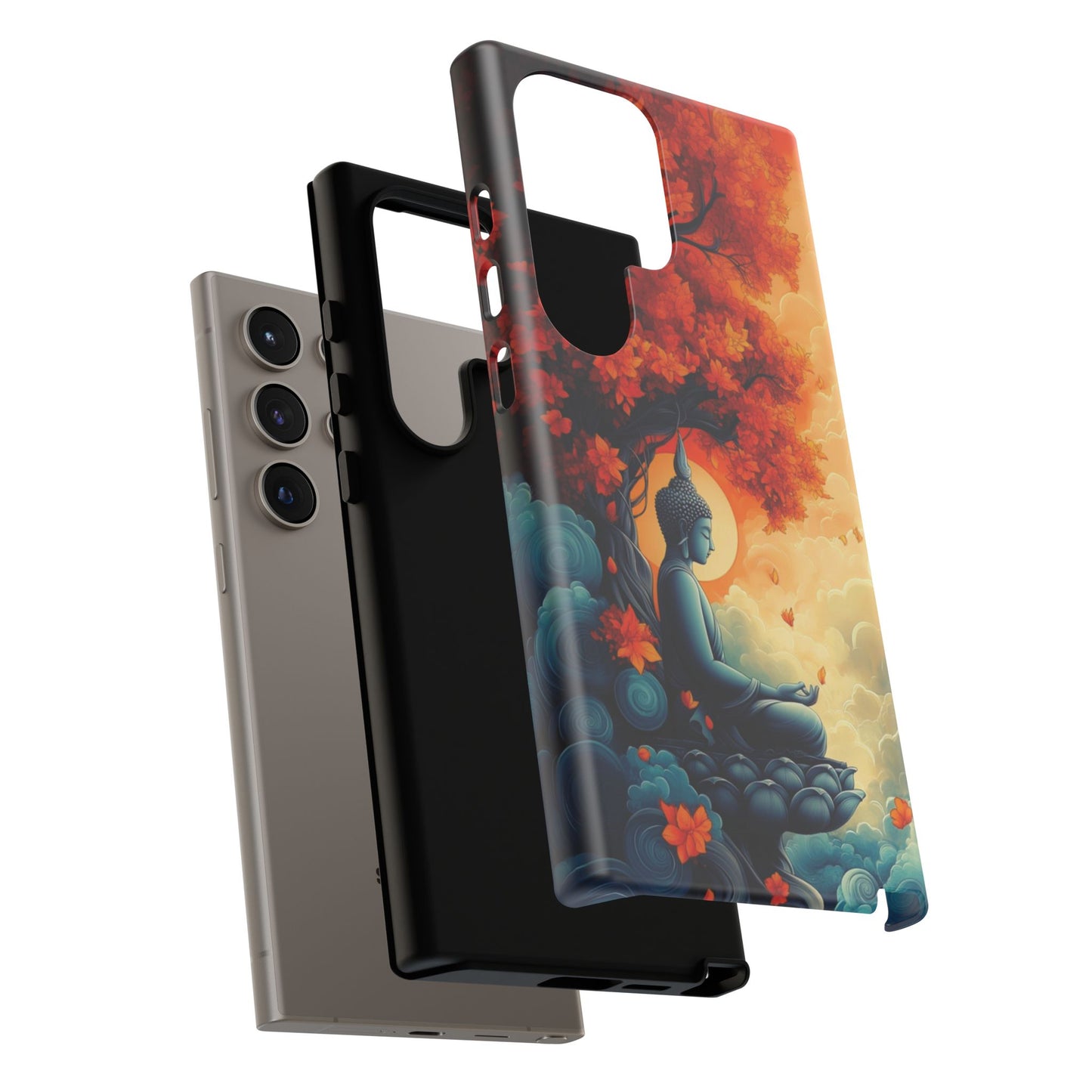 Samsung Galaxy - Tough Case - Tranquil Autumn Bloom