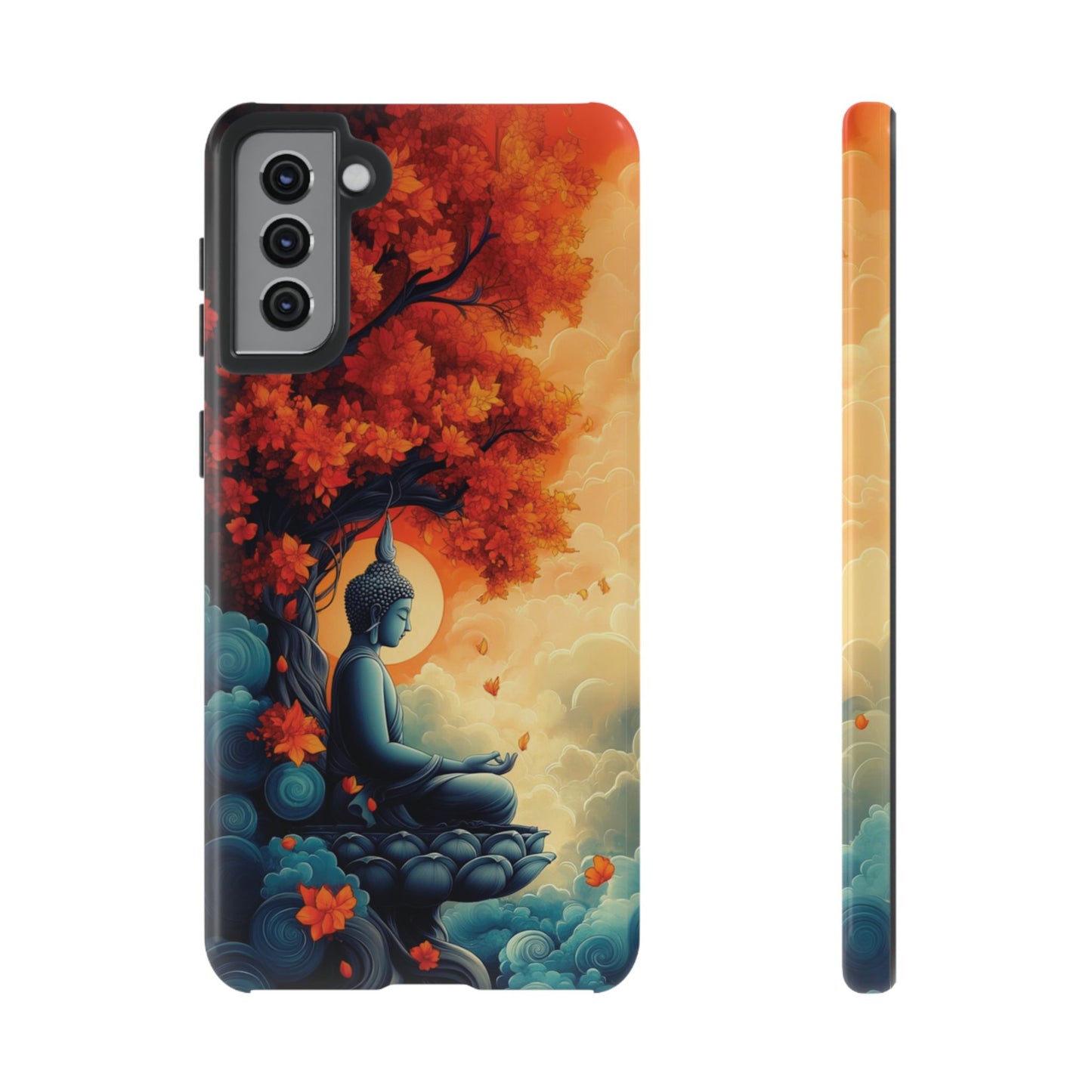 Samsung Galaxy - Tough Case - Tranquil Autumn Bloom