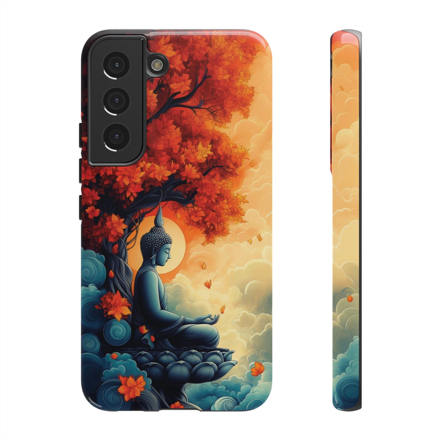 Samsung Galaxy - Tough Case - Tranquil Autumn Bloom