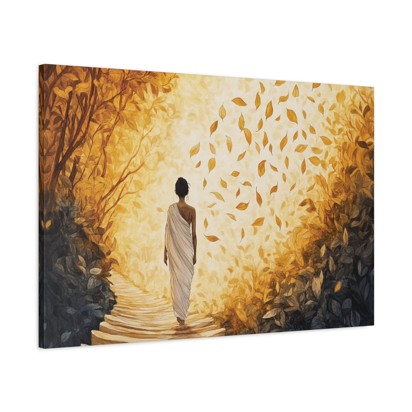 Matte Canvas, Stretched, 1.25" - Winds of Change and Stillness