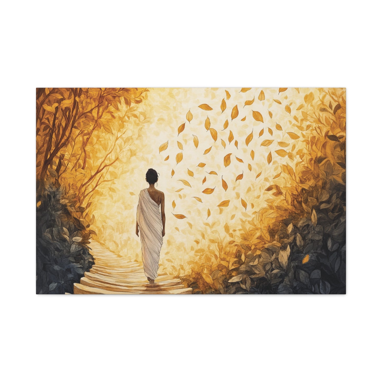Matte Canvas, Stretched, 1.25" - Winds of Change and Stillness