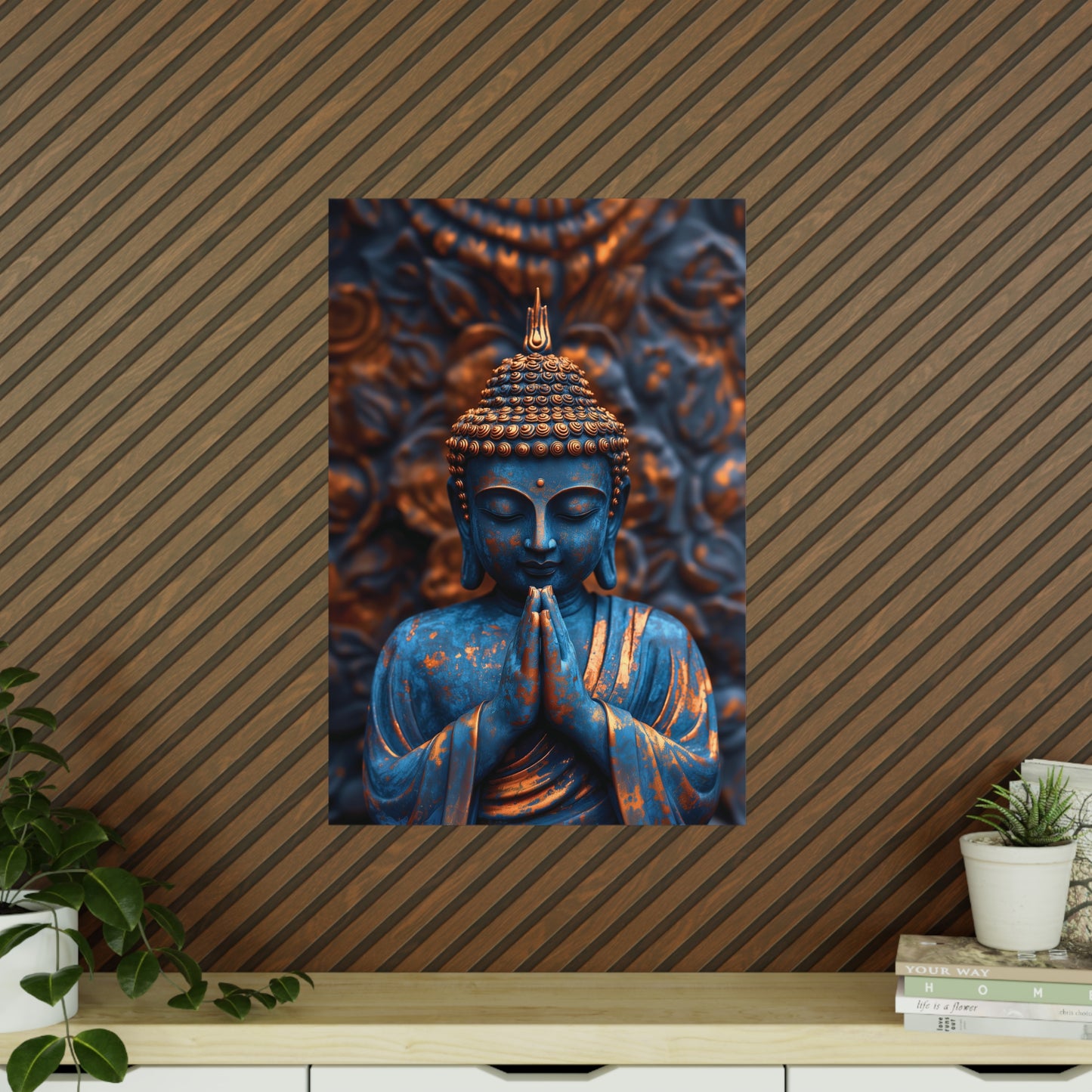 Photopaper Posters - The Graceful Bronze Buddha