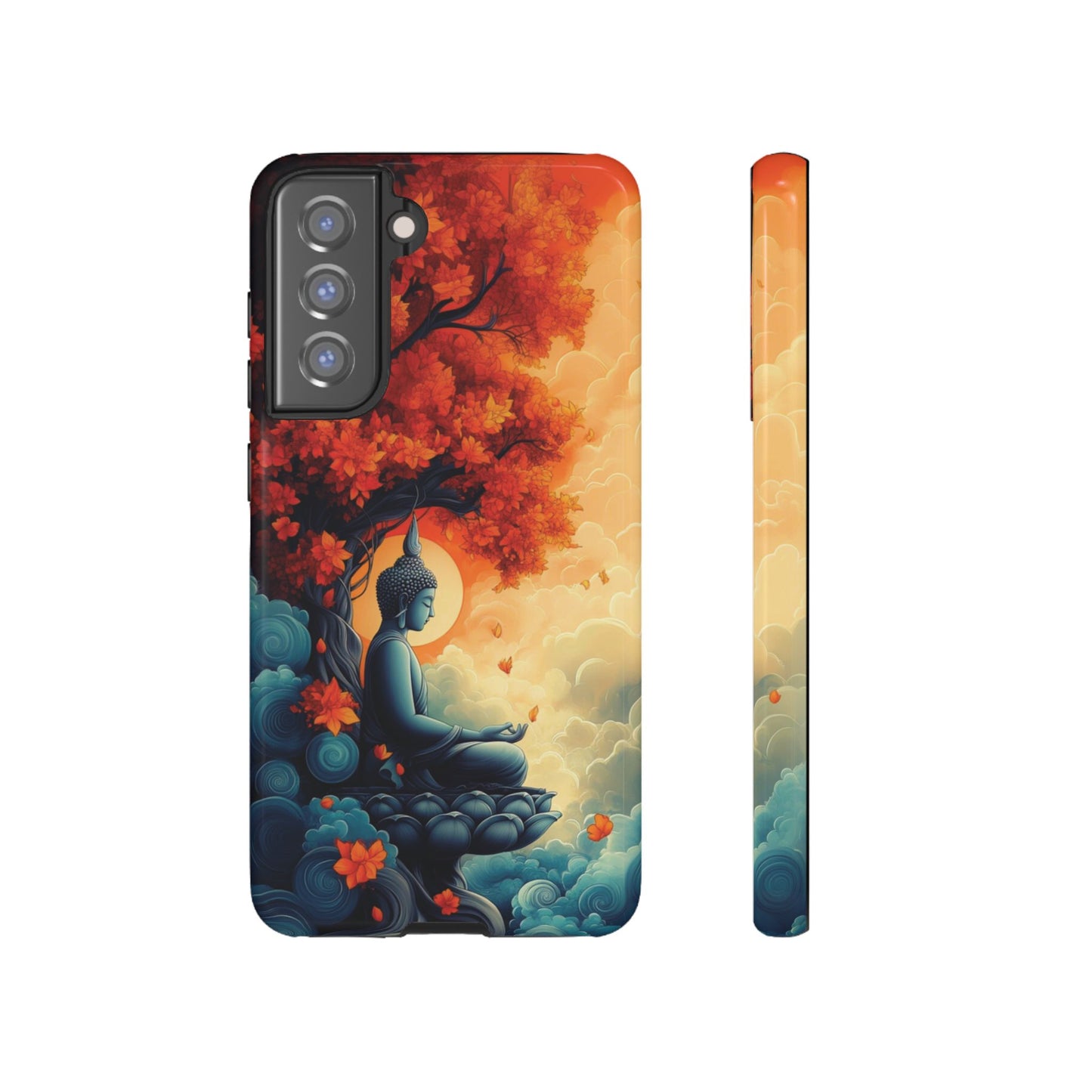 Samsung Galaxy - Tough Case - Tranquil Autumn Bloom