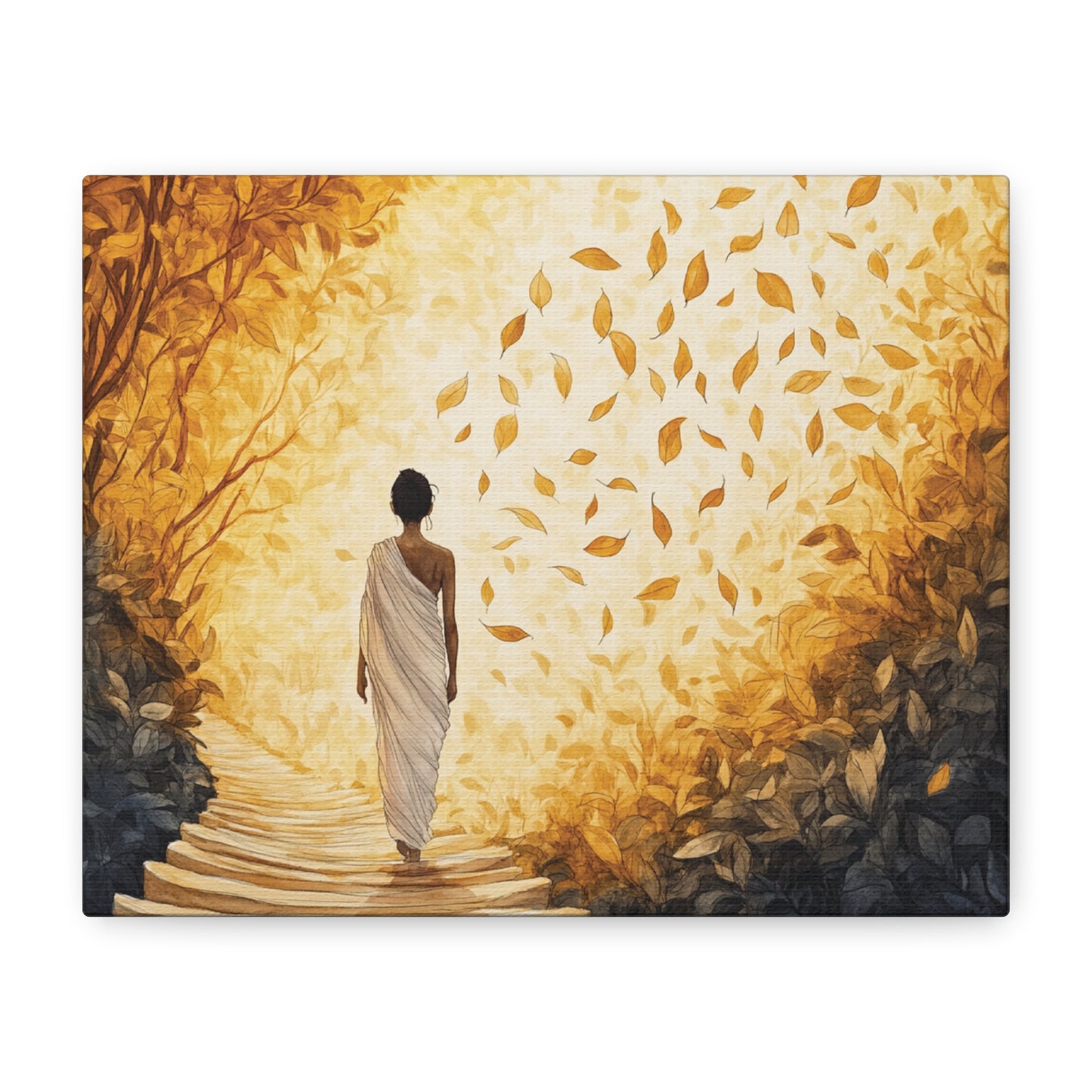 Matte Canvas, Stretched, 1.25" - Winds of Change and Stillness