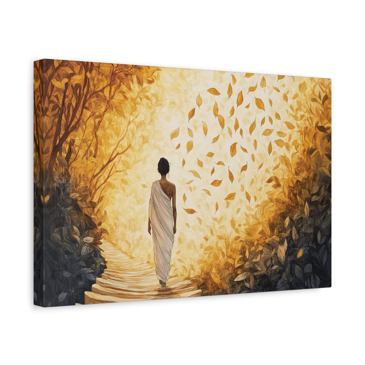 Matte Canvas, Stretched, 1.25" - Winds of Change and Stillness