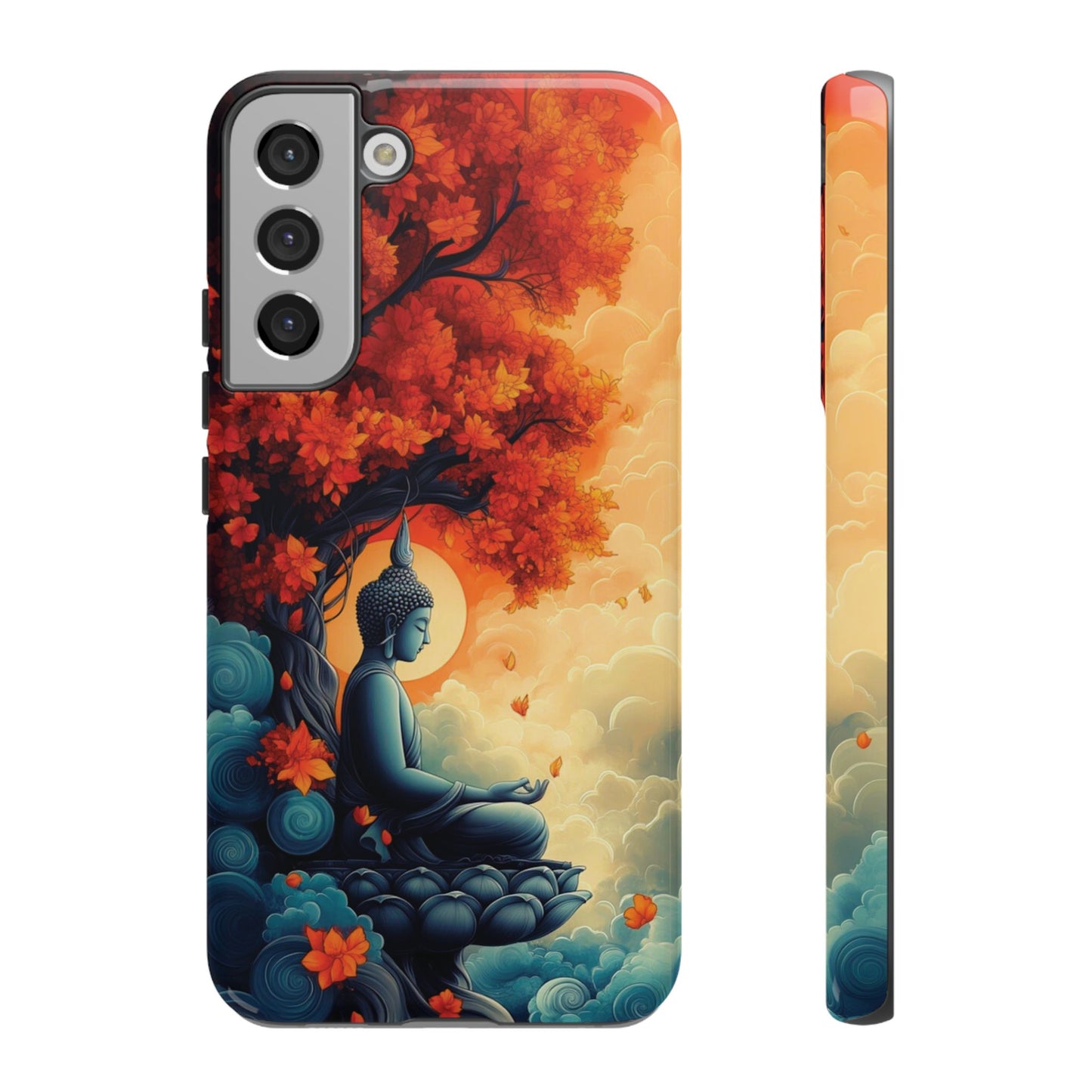 Samsung Galaxy - Tough Case - Tranquil Autumn Bloom