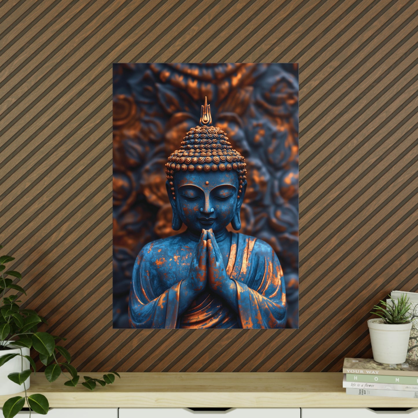Photopaper Posters - The Graceful Bronze Buddha