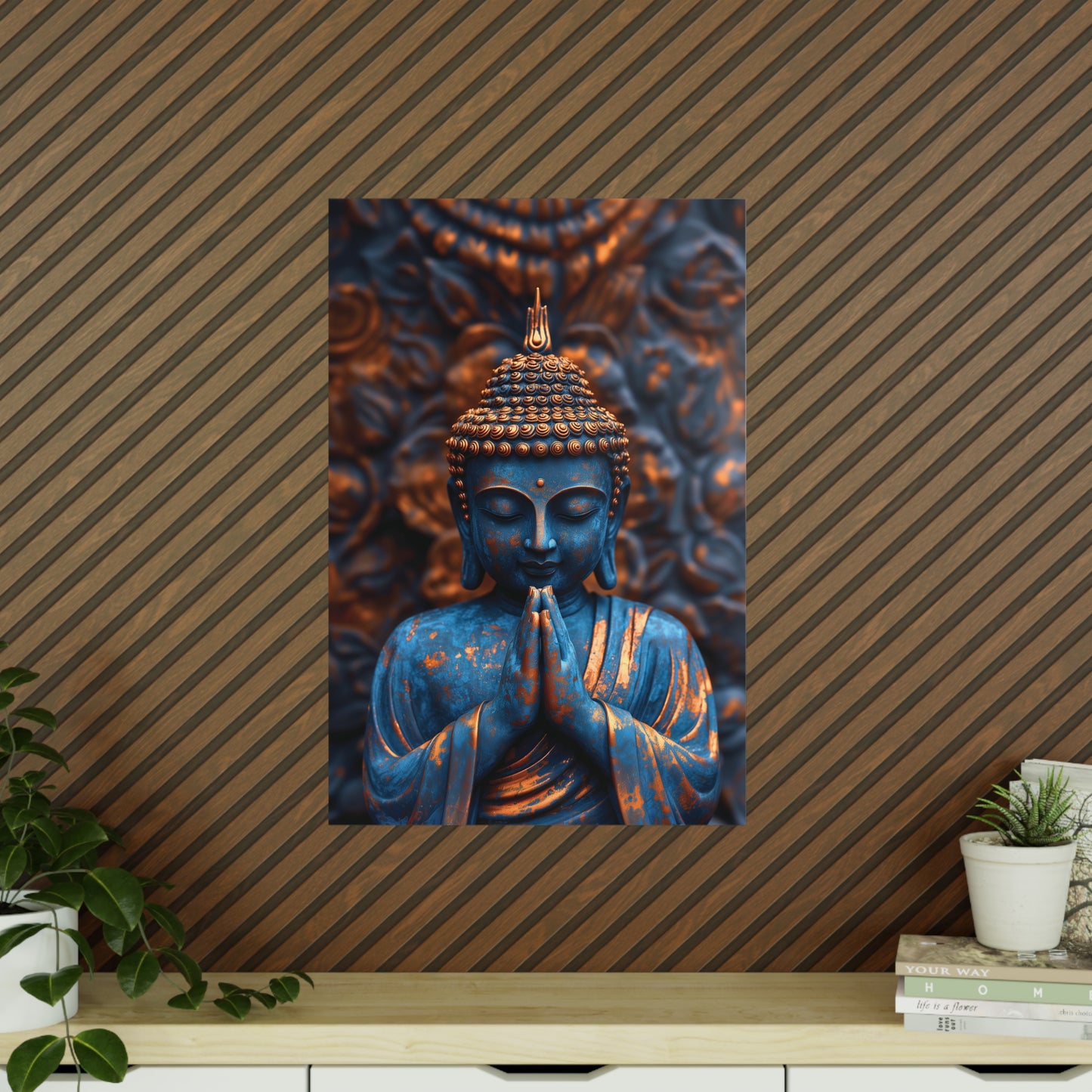 Photopaper Posters - The Graceful Bronze Buddha