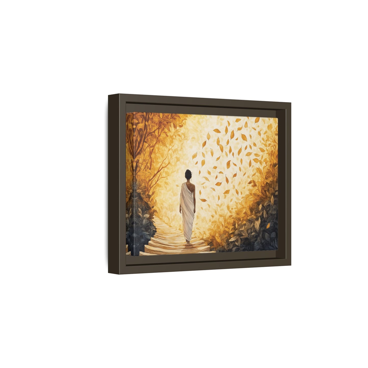 Matte Canvas, Framed - Winds of Change and Stillness