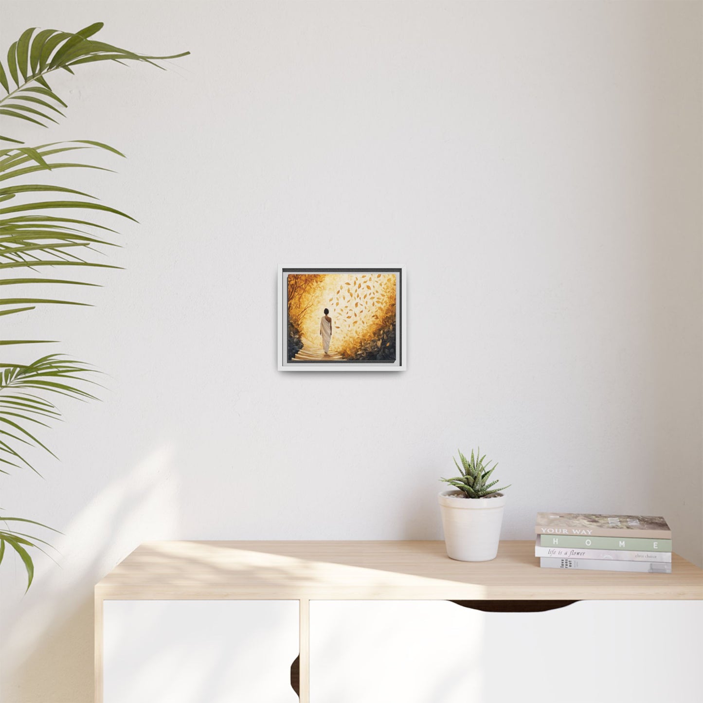 Matte Canvas, Framed - Winds of Change and Stillness