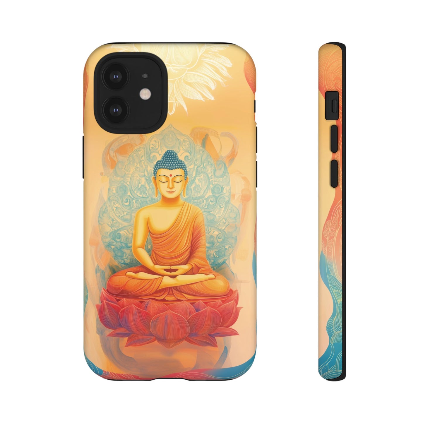 Apple iPhone - Tough Case - Meditative Light of Sacred Flow