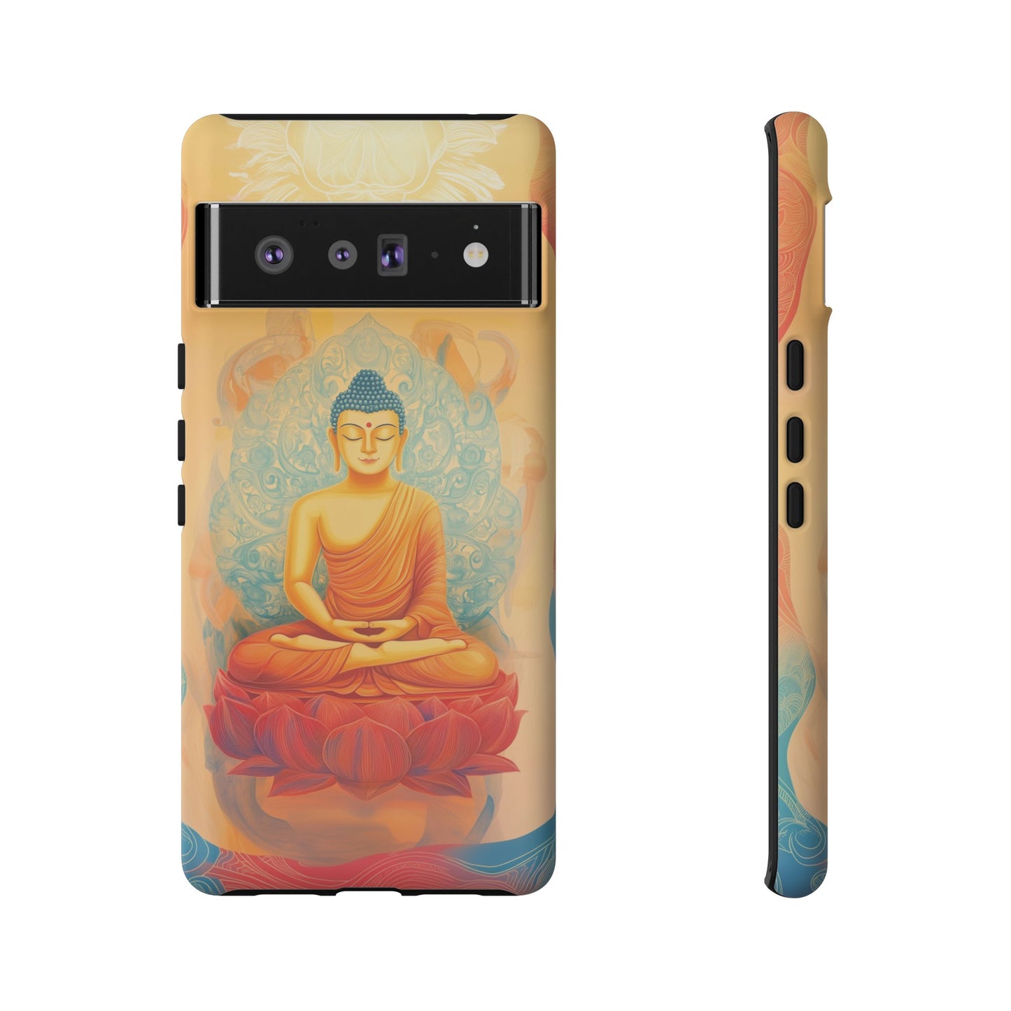 Google Pixel - Tough Case - Meditative Light of Sacred Flow