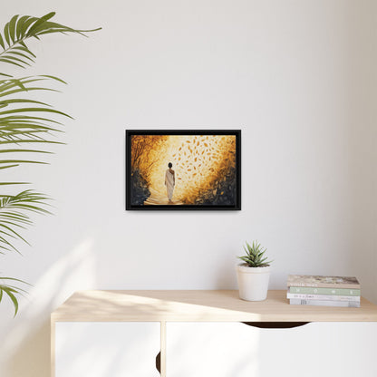Matte Canvas, Framed - Winds of Change and Stillness