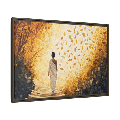 Matte Canvas, Framed - Winds of Change and Stillness