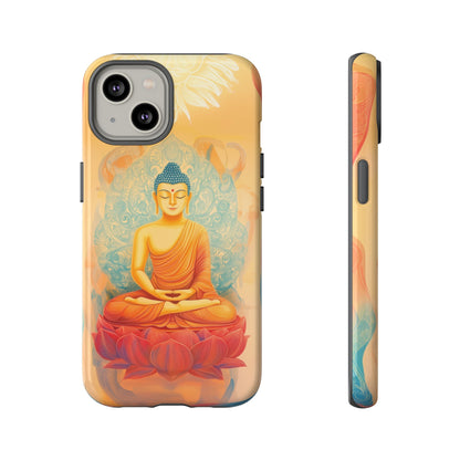 Apple iPhone - Tough Case - Meditative Light of Sacred Flow