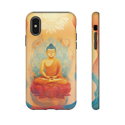 Apple iPhone - Tough Case - Meditative Light of Sacred Flow