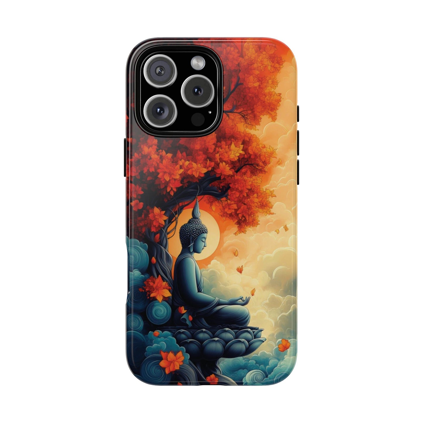 Apple iPhone - Tough Case - Tranquil Autumn Bloom