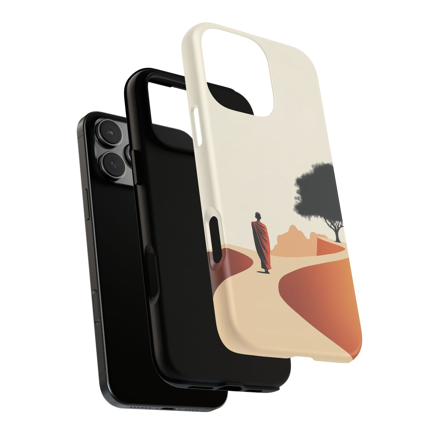 Apple iPhone - Tough Case - The Way of the Wandering Monk