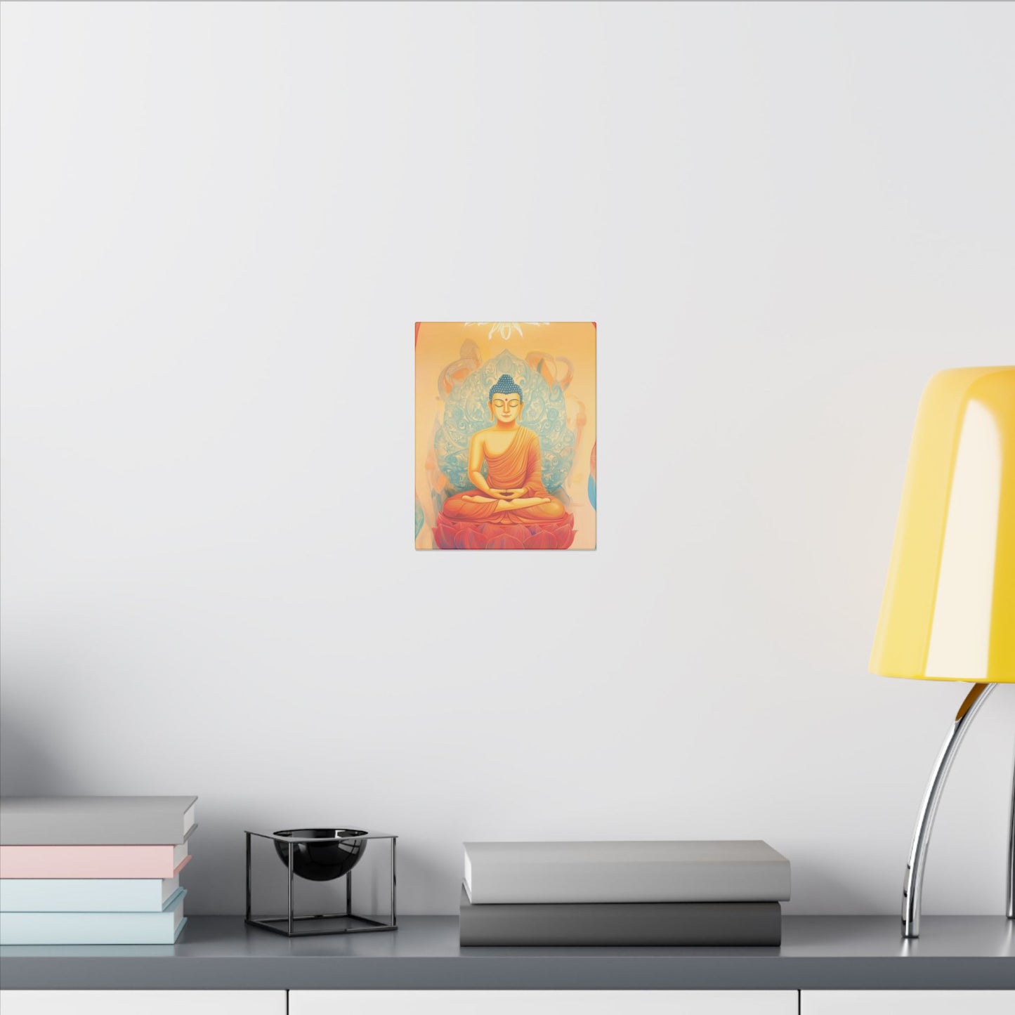 Matte Canva - Meditative Light of Sacred Flow