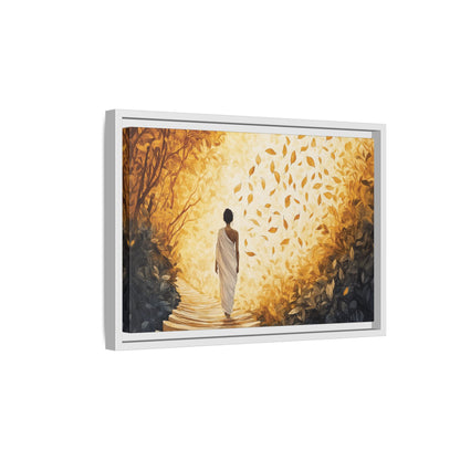 Matte Canvas, Framed - Winds of Change and Stillness