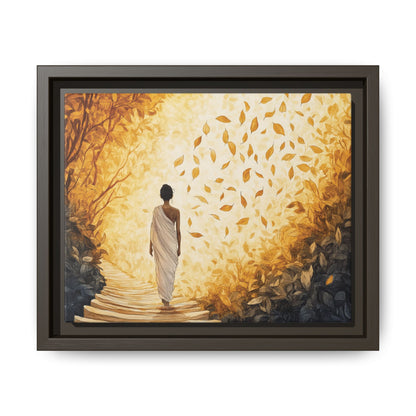 Matte Canvas, Framed - Winds of Change and Stillness