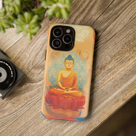 Apple iPhone - Tough Case - Meditative Light of Sacred Flow