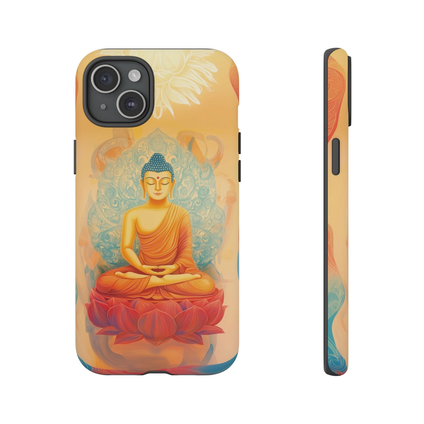 Apple iPhone - Tough Case - Meditative Light of Sacred Flow