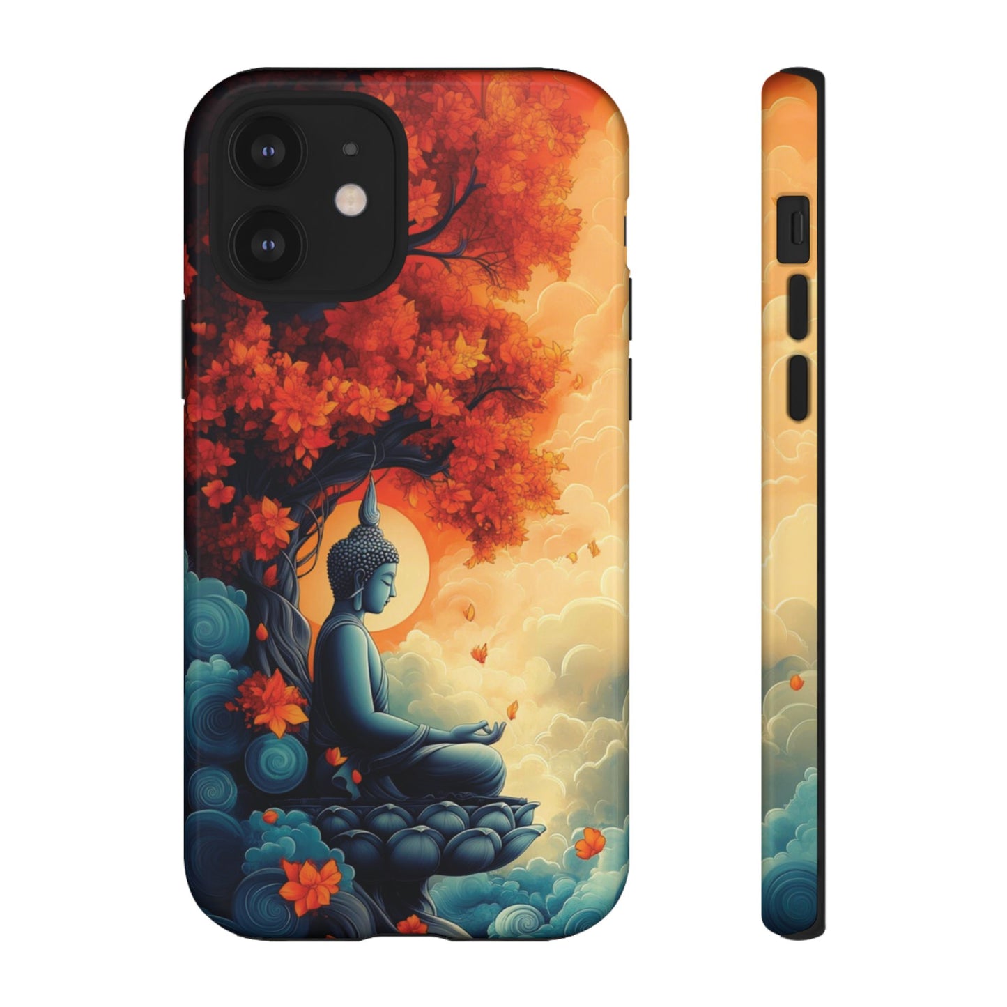 Apple iPhone - Tough Case - Tranquil Autumn Bloom