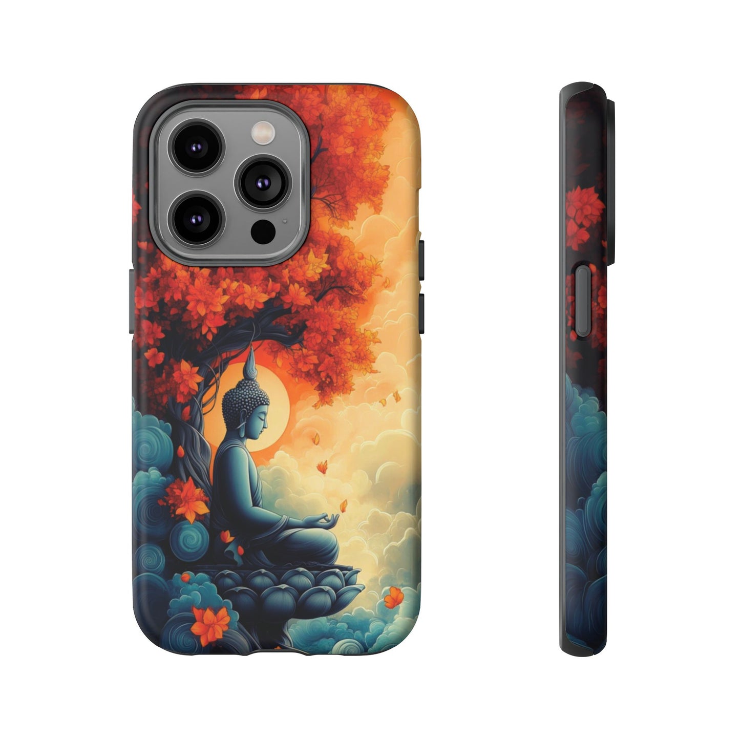 Apple iPhone - Tough Case - Tranquil Autumn Bloom