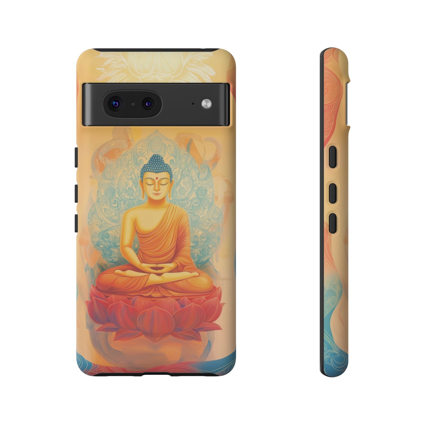 Google Pixel - Tough Case - Meditative Light of Sacred Flow