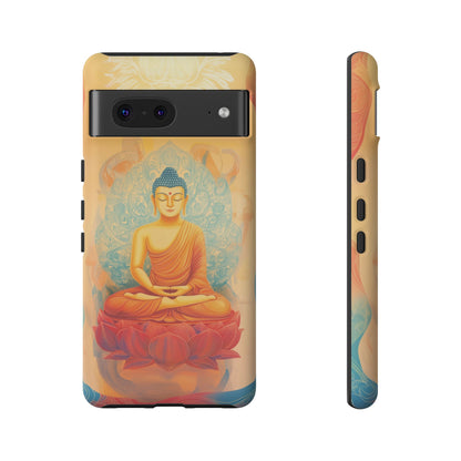 Google Pixel - Tough Case - Meditative Light of Sacred Flow