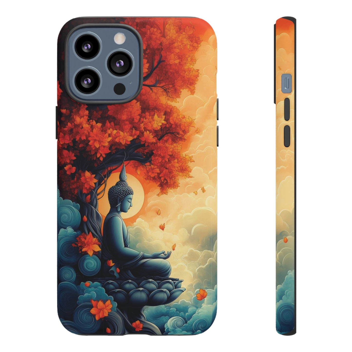 Apple iPhone - Tough Case - Tranquil Autumn Bloom