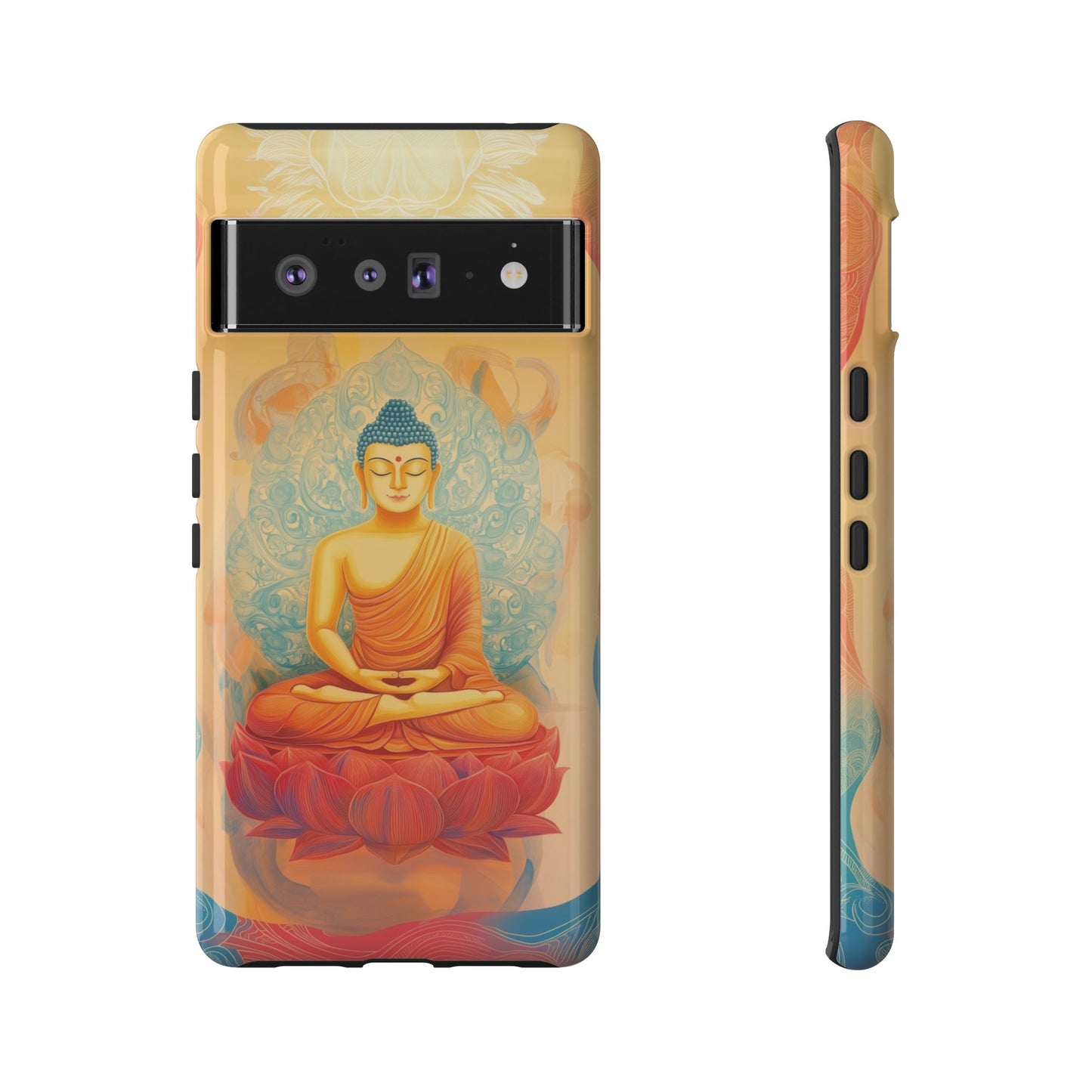 Google Pixel - Tough Case - Meditative Light of Sacred Flow