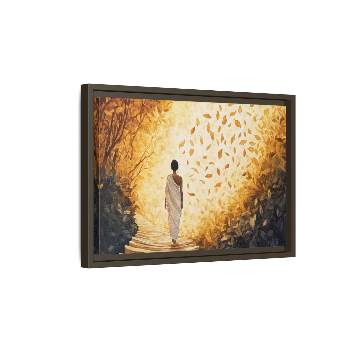 Matte Canvas, Framed - Winds of Change and Stillness