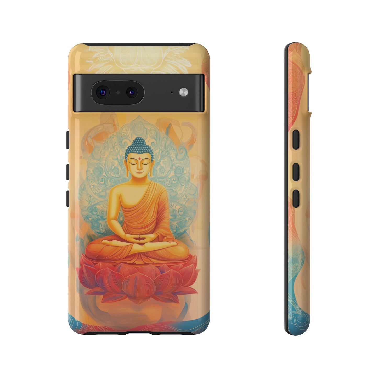 Google Pixel - Tough Case - Meditative Light of Sacred Flow