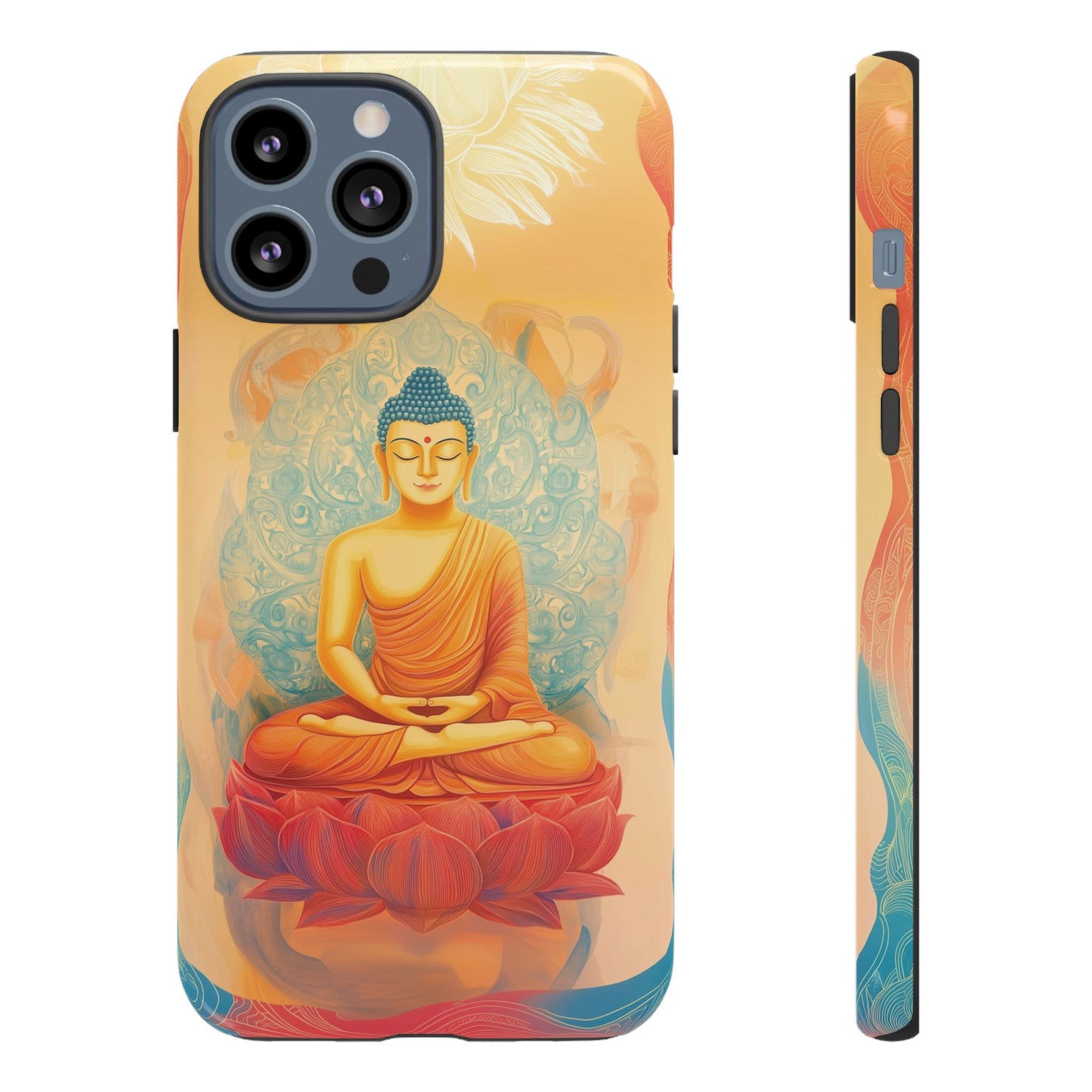 Apple iPhone - Tough Case - Meditative Light of Sacred Flow