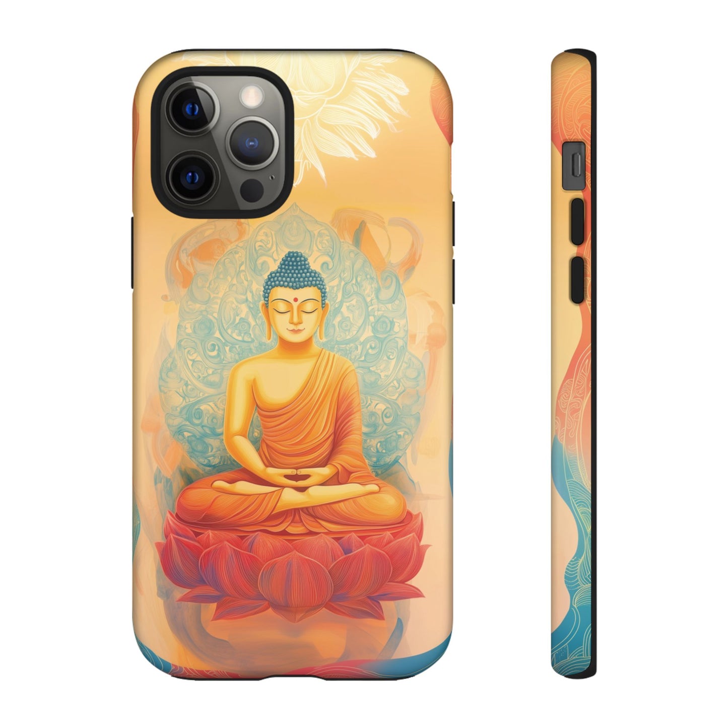 Apple iPhone - Tough Case - Meditative Light of Sacred Flow