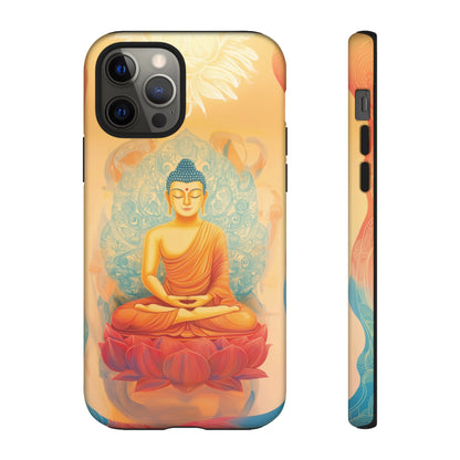 Apple iPhone - Tough Case - Meditative Light of Sacred Flow