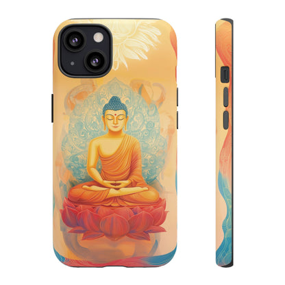 Apple iPhone - Tough Case - Meditative Light of Sacred Flow