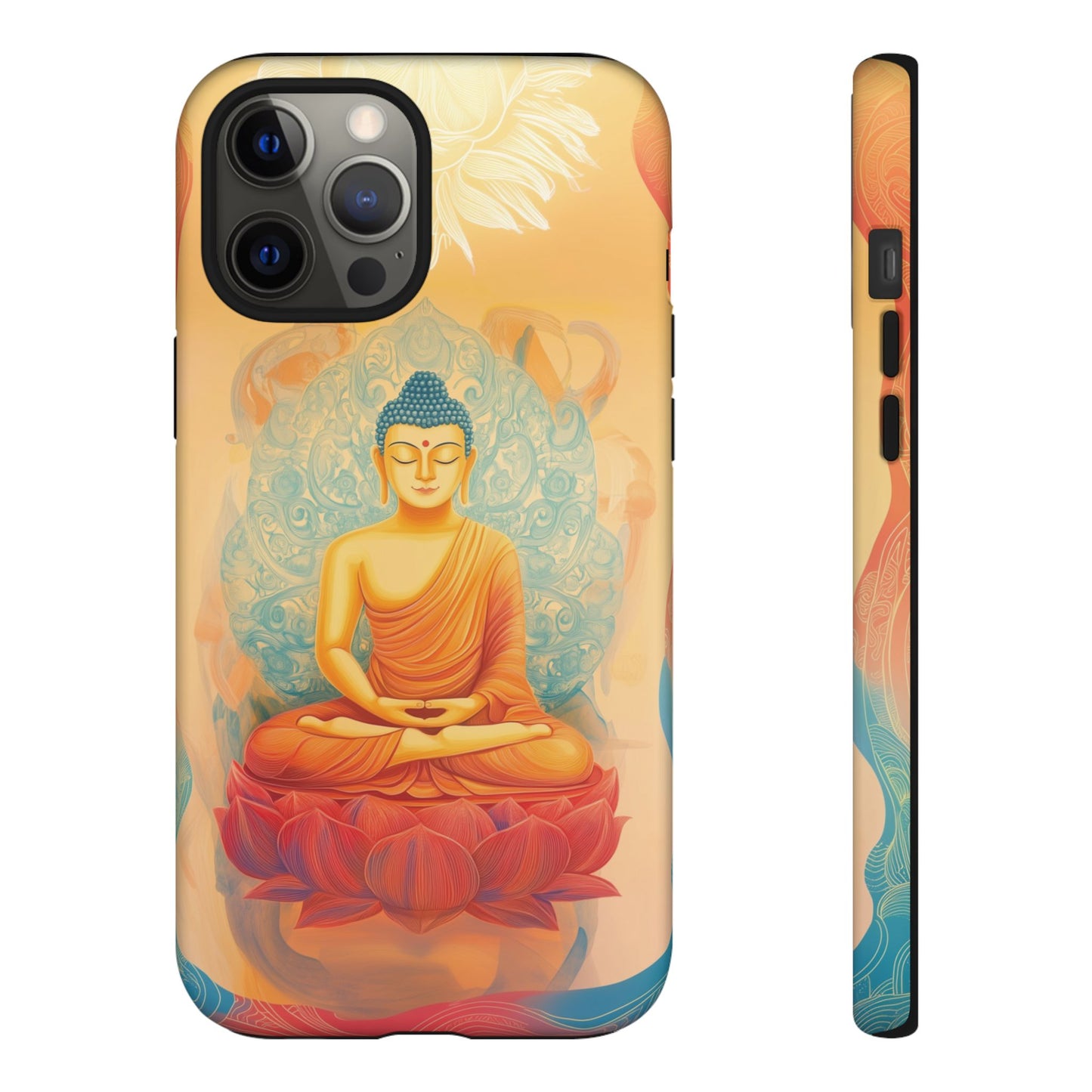 Apple iPhone - Tough Case - Meditative Light of Sacred Flow