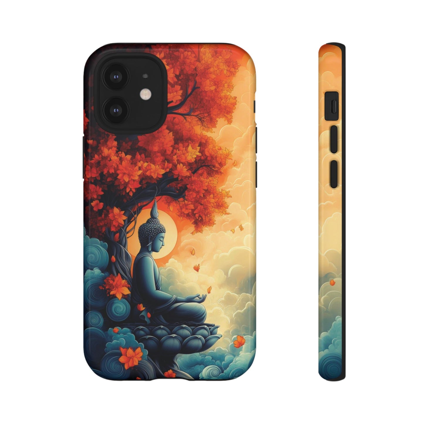 Apple iPhone - Tough Case - Tranquil Autumn Bloom