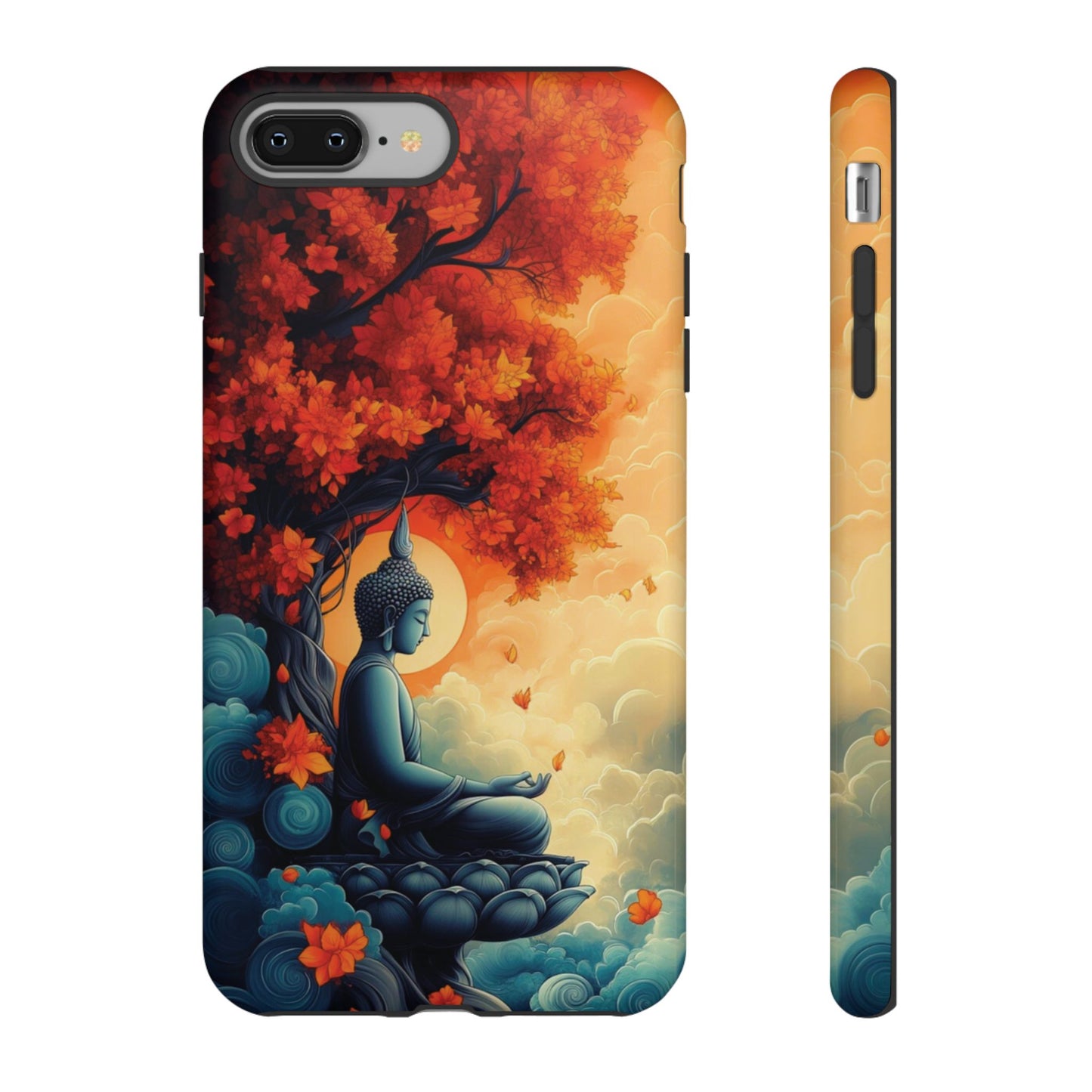 Apple iPhone - Tough Case - Tranquil Autumn Bloom