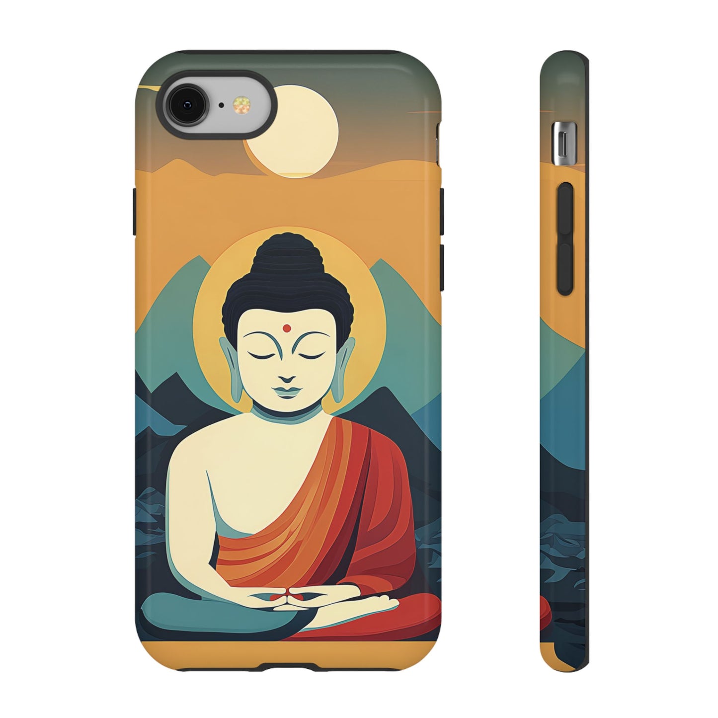 Apple iPhone - Tough Case - Harmony of the Mountains