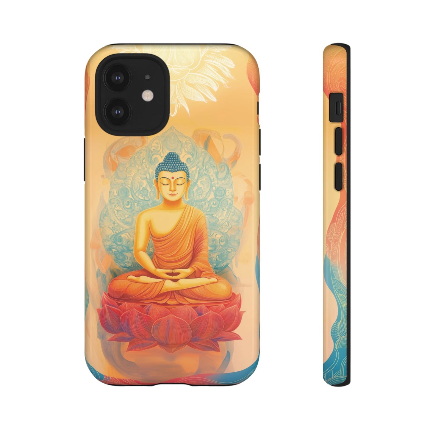 Apple iPhone - Tough Case - Meditative Light of Sacred Flow